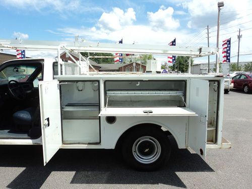 Great running chevrolet work truck (old bellsouth work truck)  no a/c