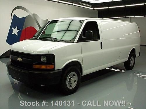 2012 chevy express 2500 ext cargo van 4.8l v8 46k miles texas direct auto