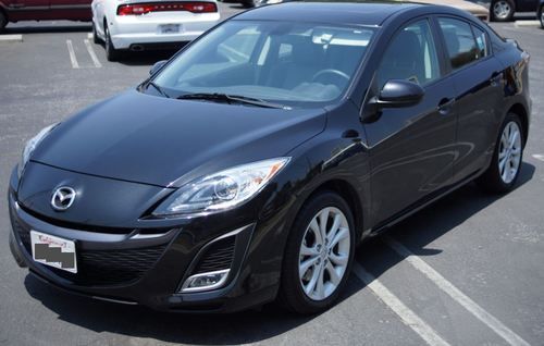 2011 black mazda 3 s grand touring w/ technology package in pristine condition!!