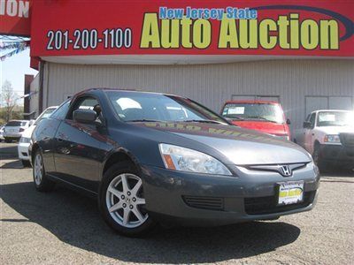 03 honda accord ex coupe v6 carfax certified w 17 service records leather sunroo