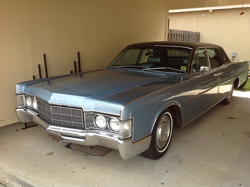 1969 lincoln continental suicide doors