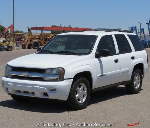 2002 chevrolet trailblazer ls 4x4 suv 4.2l v6 auto cold a/c cd awd