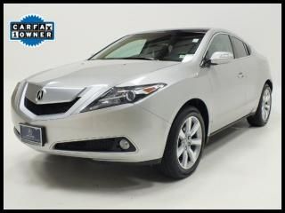 2010 acura zdx tech pkg sh-awd navi els pano roof leather cd loaded certified