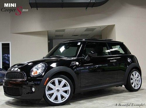 2010 mini cooper s hatchback only 39k miles! premium automatic xenons 17s wow$$