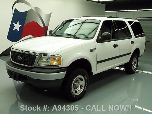 2002 ford expedition xlt 4x4 5.4l v8 roof rack only 21k texas direct auto