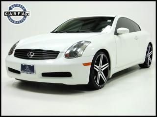 2005 infiniti g35 coupe 2dr sunroof leather heated seats navigation 20" wheels!