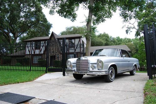 1967 mercedes benz 250se coupe w111 restored beautiful will ship/export anywhere