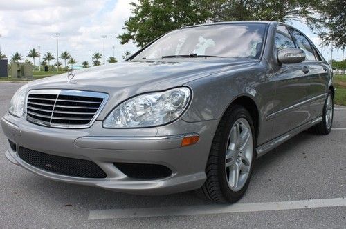 2006 mercedes s430, 18 amg wheels, navi, keyless-go, clean carfax 1-owner!