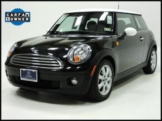 2010 mini cooper hard top 2dr coupe 5 speed manual one owner low miles warranty!