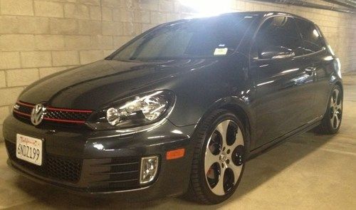 2010 gti carbon steel gray metallic excellent condition only 32500 miles
