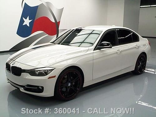 2013 bmw 328i sport sedan auto paddle shifters 20's 5k texas direct auto