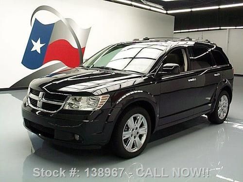 2009 dodge journey r/t heated leather sunroof only 57k texas direct auto