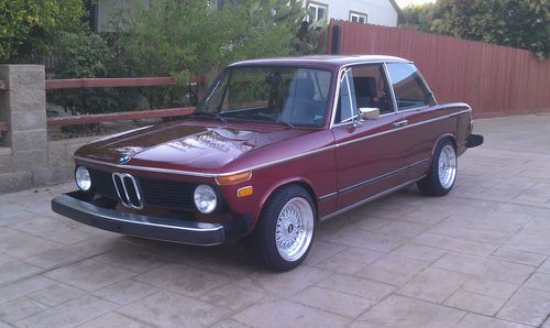 1976 bmw 2002 with 5-speed, fantastic condition and reliable, no reserve, l@@k