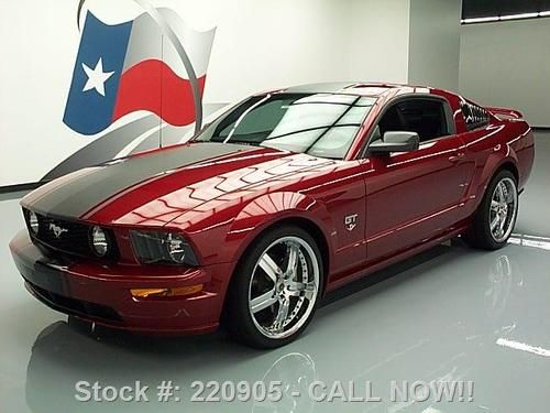 2006 ford mustang gt premium 5-speed leather 20's 62k texas direct auto