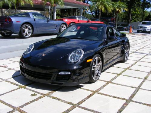 2008 porsche 911 carrera 4 turbo tiptronic low miles black