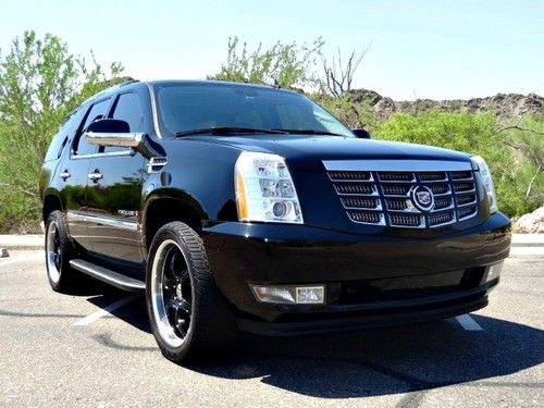 **no reserve** black 07 escalade awd bose navi 3rd seat loaded ** one owner **
