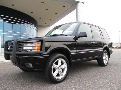 2002 range rover 4.6 hse westminster edition black low miles rare find