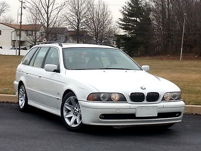 2002 bmw 525iat wagon sport "m" pkg - rare find - one owner - free carfax report