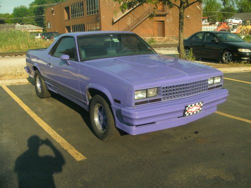 1981 chevrolet el camino base standard cab pickup 2-door 3.8l