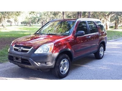 2002 honda cr-v all wheel drive clean in and out cold a/c automatic p/w p/l cd