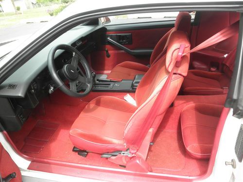 1986 camaro interior