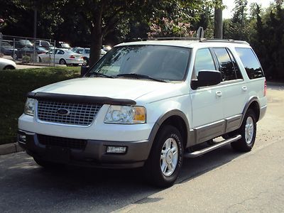 2004 ford expedition xlt 4wd 5.4l -cloth, 3rd row, tow pkg, rear a/c, no reserve