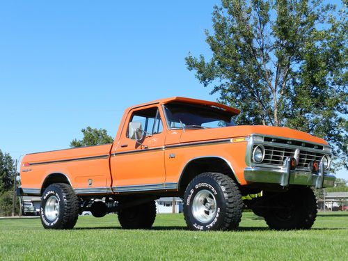 1975 ford 4x4 1\2 ton 4x4 highboy clean ranger xlt best\buy.  60+ pictures