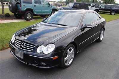 2003 clk500  black on black only 58,000 miles super clean htd seats nc trades?