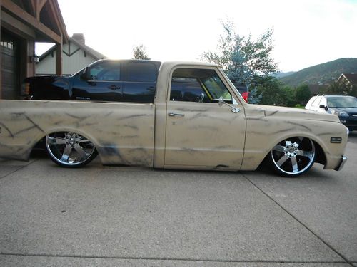 1969 swb c-10 chevy pickup short bed lowered air bagged
