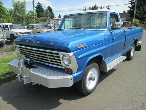 1967 ford f100 4x4 longbed great condition 4 speed 1968 1969 1970 1971