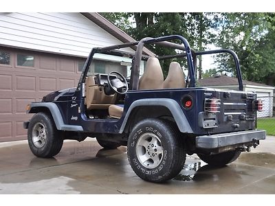 4x4 4wd 4.0 liter 6 cylinder repairable rebuildable project clean title tj