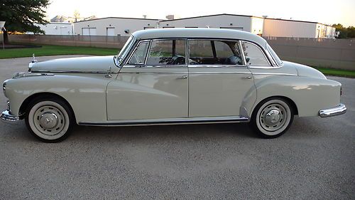 1960 mercedes benz 300d adenauer 52,928 original miles