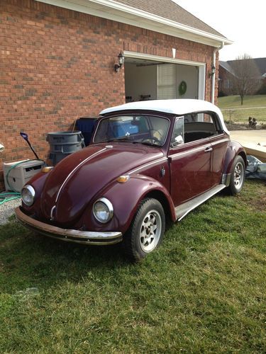 1969 volkswagen beetle convertible