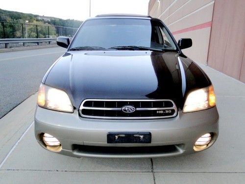 2002 subaru legacy out back h-6 3.0 vdc.1 owner. maitn. record, warranty