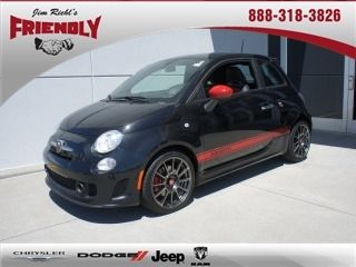 2012 fiat 500 2dr hb abarth rear spoiler air conditioning memory seating