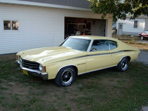 1972 chevelle heavy chevy tribute 5.7l engine - 350 trans.