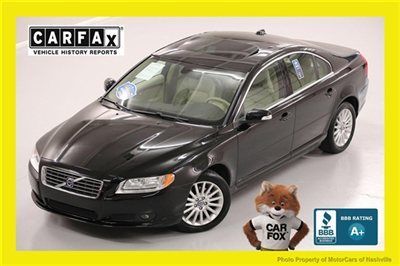 5-days *no reserve* '08 s80 3.2l auto 24mpg carfax extra clean fresh trade in