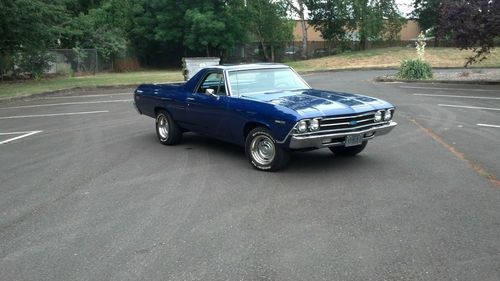 1969 el camino. modified fuel injection and ecm digital.tpi electric speedometer