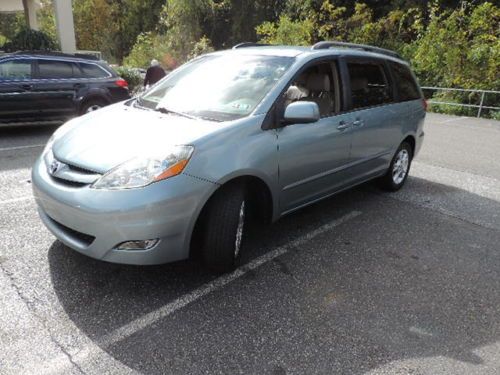 06 toyota sienna xle limited leather 1 owner clean carfax 125k miles no reserve!