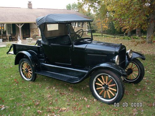 1926 ford model t  pickup convertible