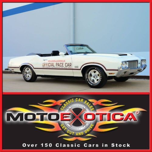 1970 oldsmobile 442 indy pace car - 1 of 264 built - collectors dream!!!!!!