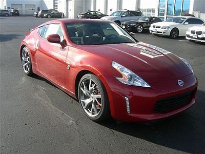 Pre-owned 2014 370z coupe, sport package, 6 speed, spoiler, only 788 miles