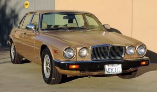 Californa original, 1985 jaguar xj6 vanden plas,rust free, low miles, cold a/c,
