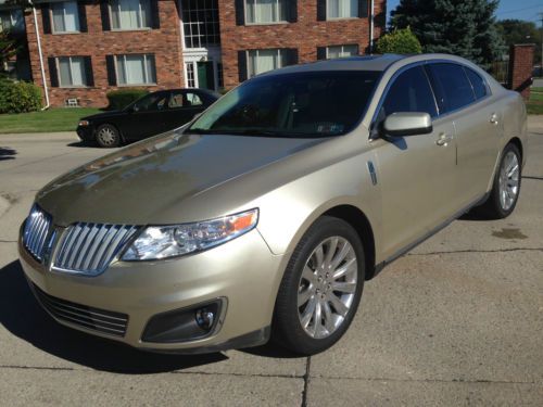 2011 lincoln mks ,push start ,2- roofs,sync,3.7l,rebuilt salvage , no reserve...