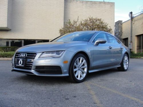 2012 audi a7 3.0t quattro, prestige package, only 22,738 miles, warranty