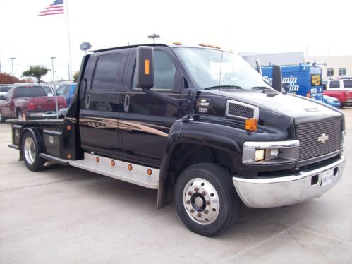 Chevy kodiak c4500 crew cab hauler 2wd air cab duramax diesel