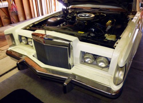 1979 lincoln mark v 400 cu in engine garaged 86,000 actual miles all original