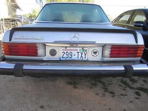 Mercedes 1980 slc 450 coupe sl slc450 w107 450  sl c runs drives no rust