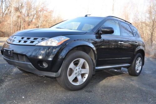 2005 nissan murano s sport utility awd 4-door 3.5l no reserve clean carfax repor