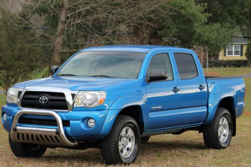 2007 toyota tacoma double cab prerunner trd off-road 1-owner clean carfax sharp!